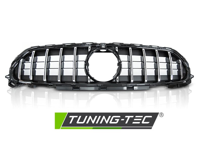 Predná maska Mercedes W213 20-23 Black Chrome – náhľad 2