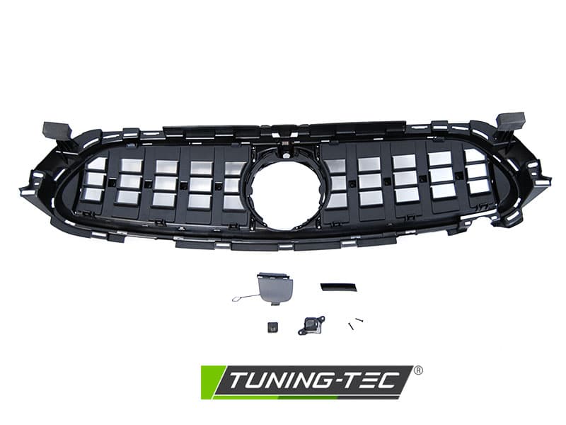 Predná maska Mercedes W213 20-23 Black Chrome – náhľad 6