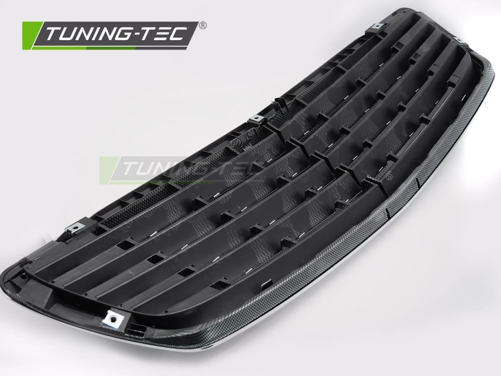 Predná maska Mercedes S W220 02-05 Carbon Look Chrome – náhľad 5