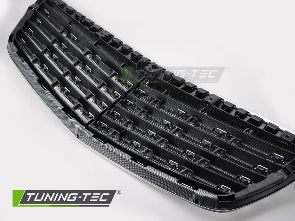 Predná maska Mercedes W221 05-09 Carbon Look – náhľad 5