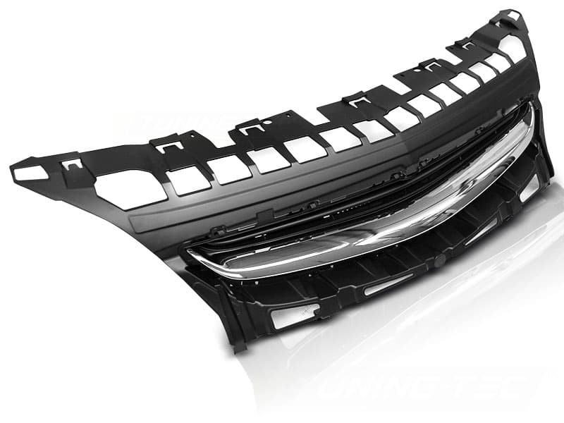 Predná maska Opel Astra J 12-15 Black Chrome