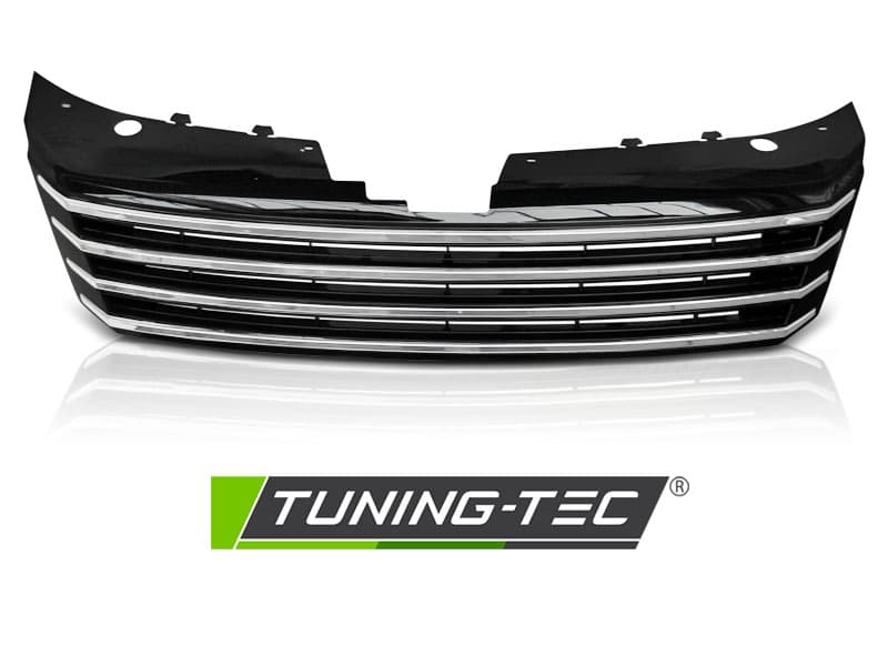 Predná maska VW Passat B7 10-14 Black Chrome – náhľad 2
