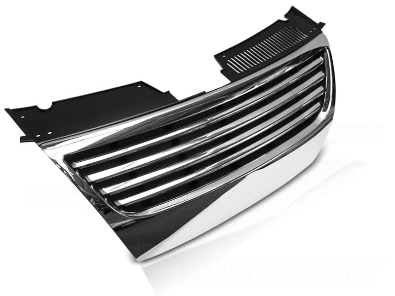 Predná maska na VW Passat B6 05-10 Black Chrome