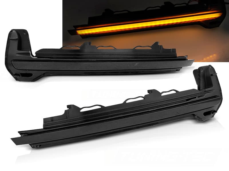 Smerovky do zrkadiel Audi TT 16-18 LED Dynamic Smoke