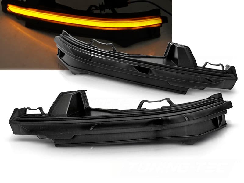 Smerovky Audi Q7 15-18 LED Smoke