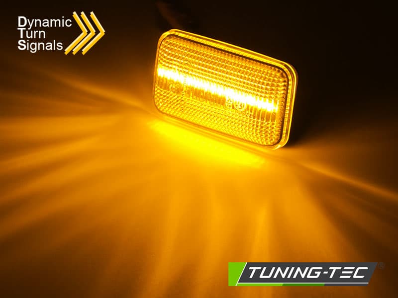 Bočné smerovky Audi 80 100 200 A6 C4 LED Black – náhľad 3