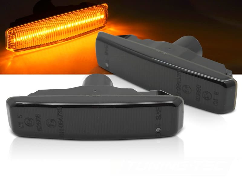 Bočné smerovky BMW E39 LED Dynamic Smoke