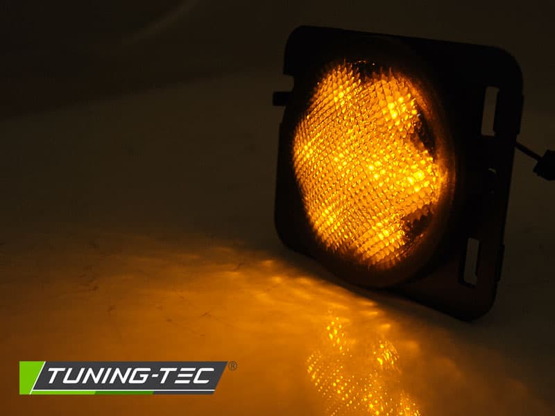 Bočné smerovky Jeep Wrangler JK 07-18 LED Black – náhľad 2