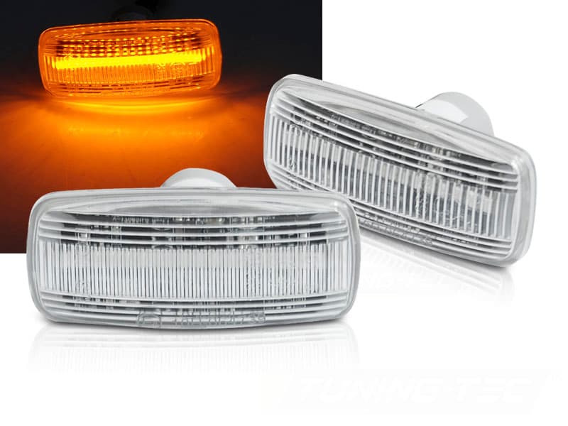 Bočné smerovky Grand Cherokee 300C LED Dynamic Clear