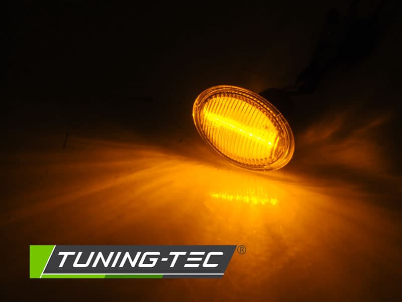 Bočné smerovky Fiat 500 Ford KA LED White – náhľad 2