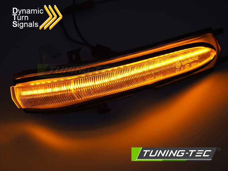 Smerovky do zrkadiel Honda Accord Civic LED Dynamic White – náhľad 3