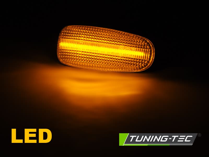 Bočné smerovky Mercedes C E CLK SLK LED Dynamic White – náhľad 4