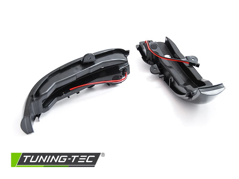 Smerovky do zrkadiel Mercedes W203 LED Dynamic Smoke – náhľad 3