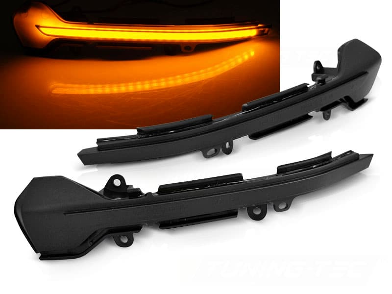 Smerovky do zrkadiel Seat Leon Ibiza Arona LED Dynamic Smoke