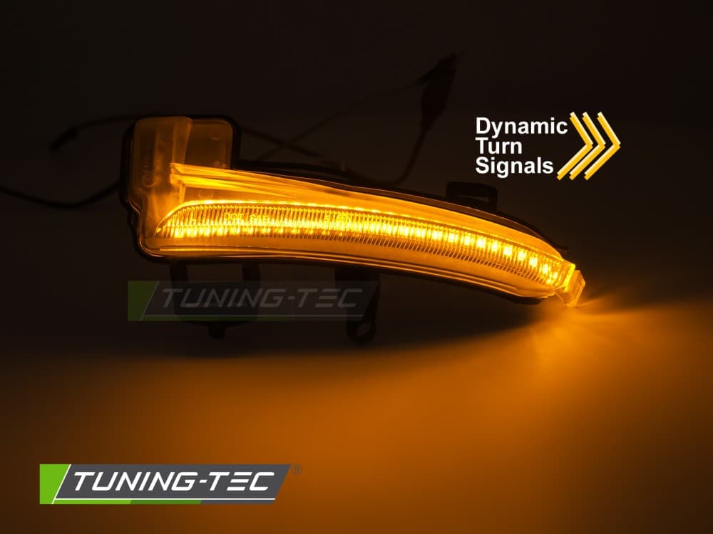 Smerovky do zrkadiel Škoda SuperB 3 LED Dynamic Smoke – náhľad 2