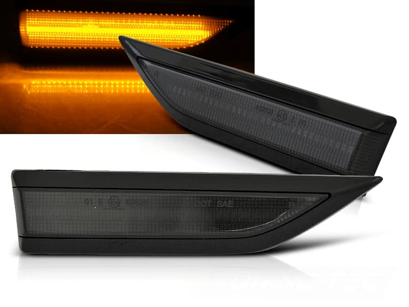 Bočné smerovky VW Caddy 15-20 LED Dynamic Black