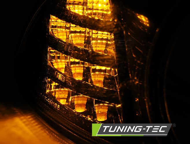 Predné smerovky BMW E46 Coupe/Cabrio 99-01 LED Black – náhľad 3