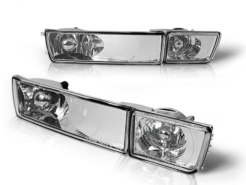 Predné smerovky VW Golf 3/Vento s hmlovkami Chrome