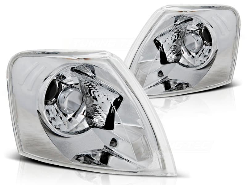 Predné smerovky VW Passat B5 96-00 Chrome - 09
