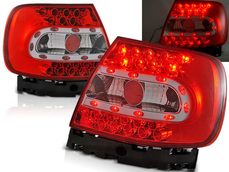 Zadné svetlá Audi A4 Limousine 94-00 LED Clear Red