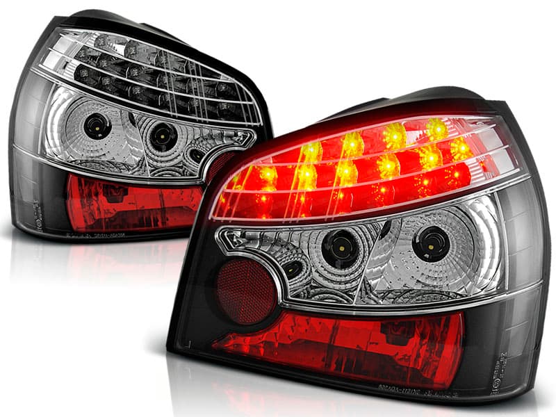 Zadné svetlá Audi A3 96-03 LED Black - 08