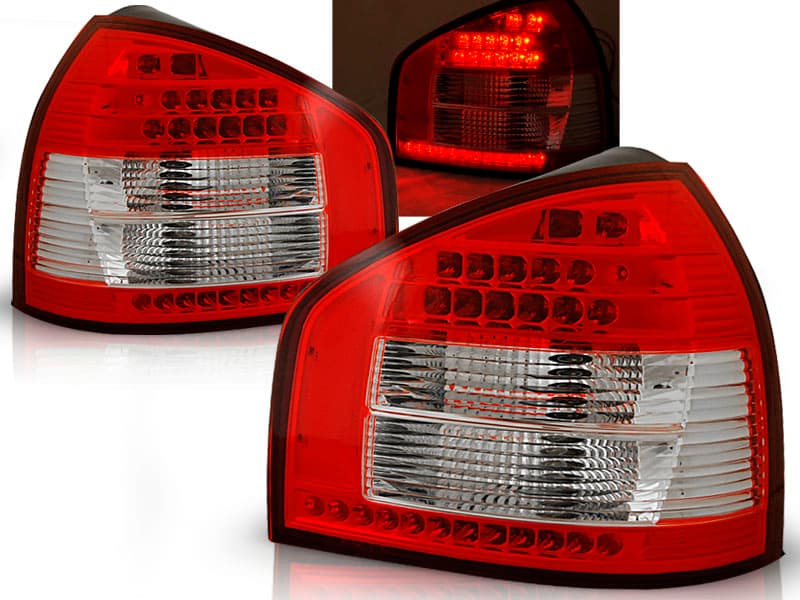 Zadné svetlá Audi A3 96-03 LED Red White - 41