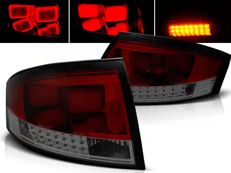Zadné svetlá Audi TT 8N 99-06 LED Red Smoke