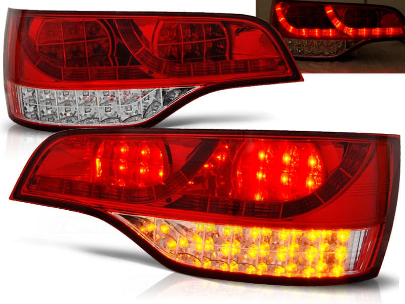 Zadné svetlá Audi Q7 06-09 LED Red White