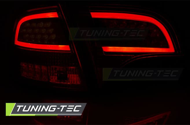 Zadné svetlá Audi A4 B7 04-08 Avant LED BAR Red White – náhľad 2