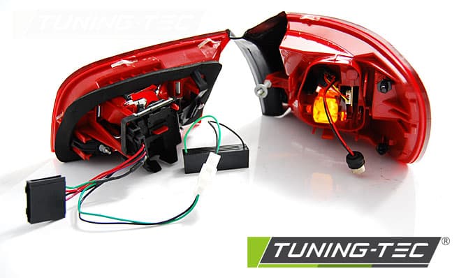 Zadné svetlá Audi A6 C6 Avant 05-08 LED Red White – náhľad 2