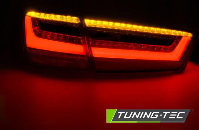 Zadné svetlá Audi A6 C7 11-14 Sedan LED Red White – náhľad 3