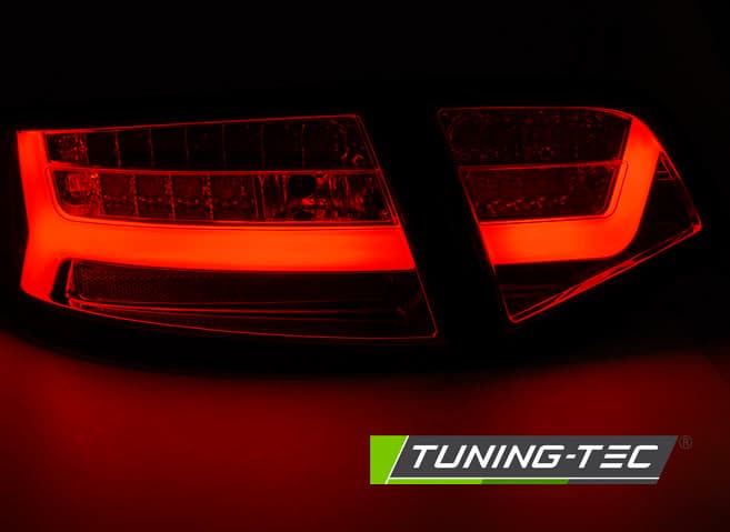 Zadné svetlá Audi A6 08-11 Sedan Red White – náhľad 2