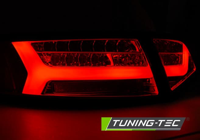 Zadné svetlá Audi A6 08-11 Sedan Red White – náhľad 3