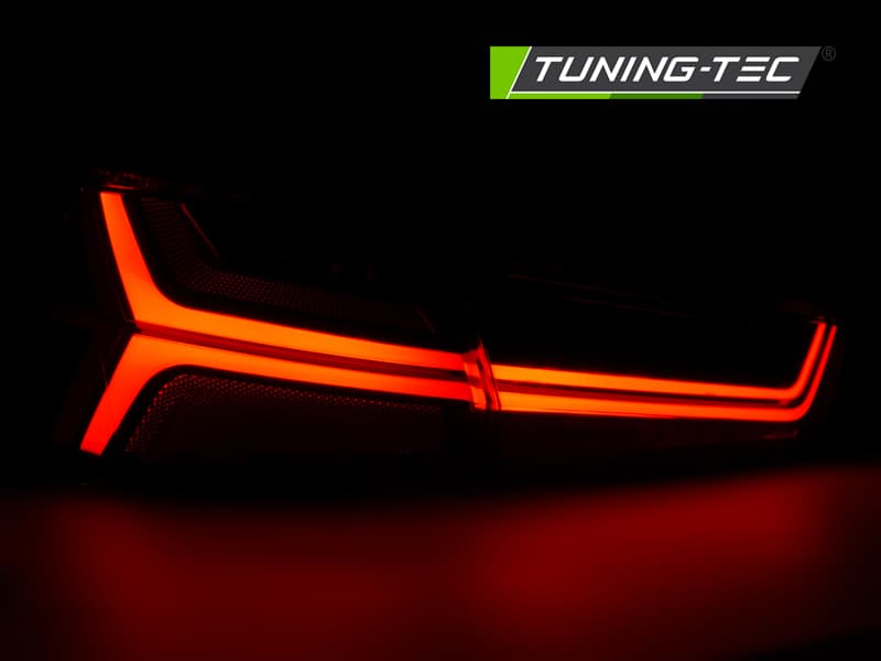 Zadné svetlá Audi A6 C7 11-14 Sedan LED BAR Dynamic Red White – náhľad 3