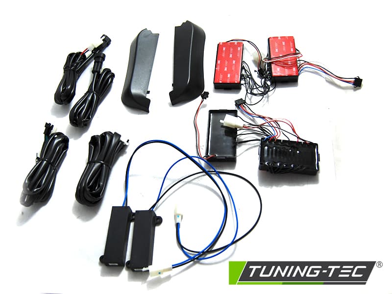 Zadné svetlá Audi A6 C7 11-14 Sedan LED BAR Dynamic Red White – náhľad 5