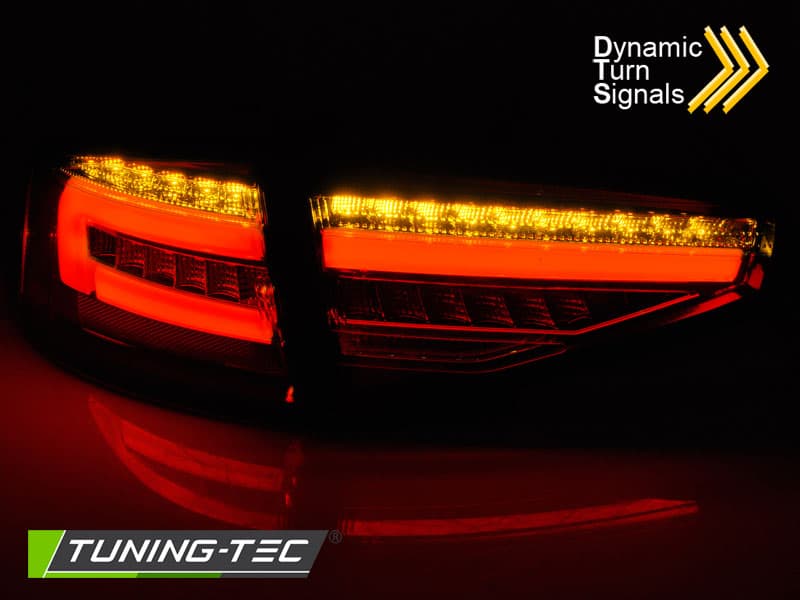 Zadné svetlá Audi A4 B8 12-15 Sedan LED Dynamic Red White – náhľad 3