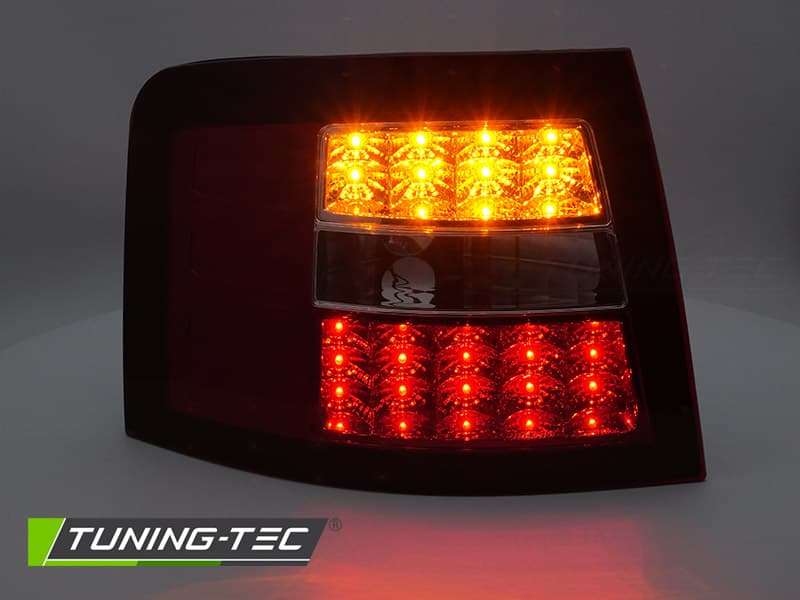 Zadné svetlá Audi A6 C5 Avant 97-04 LED Red Smoke – náhľad 2