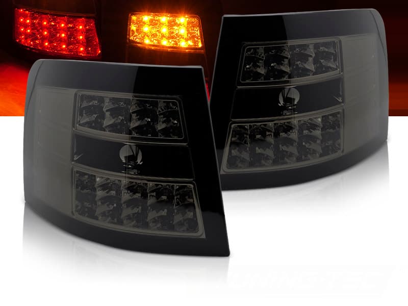 Zadné svetlá Audi A6 C5 Avant 97-04 LED Smoke