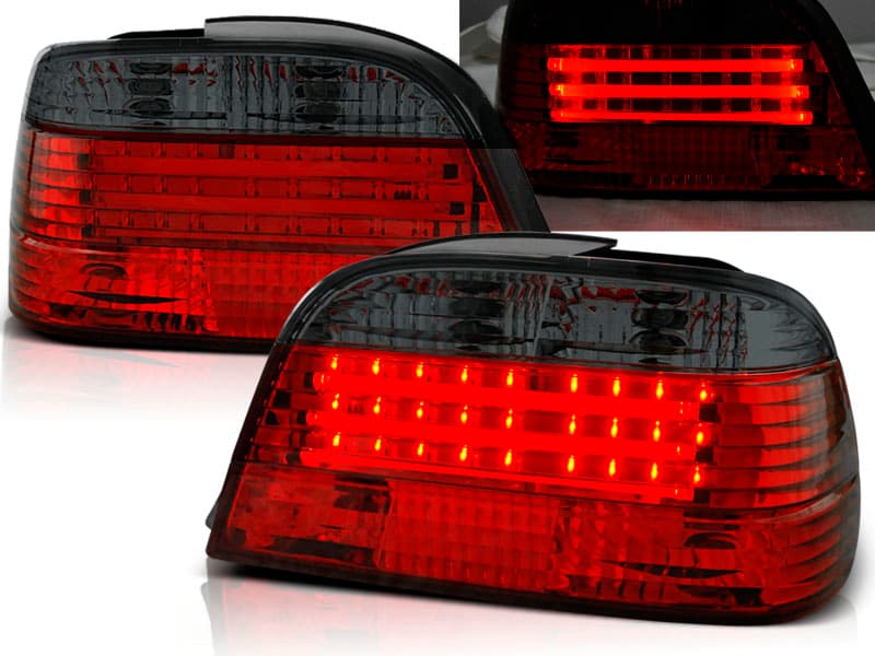 Zadné svetlá BMW E38 94-01 LED Red Smoke