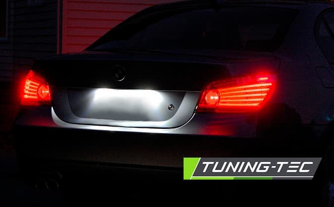 Zadné svetlá BMW E60 03-07 LED Red White - A0 – náhľad 2