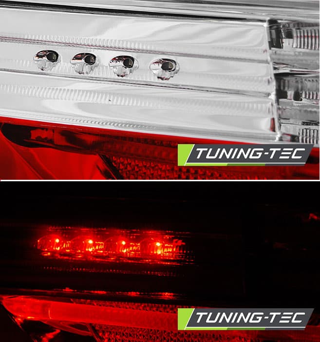 Zadné svetlá BMW E60 03-07 LED Red White - A0 – náhľad 4