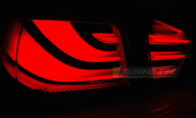 Zadné svetlá BMW E90 09-11 Sedan Red LED BAR – náhľad 4