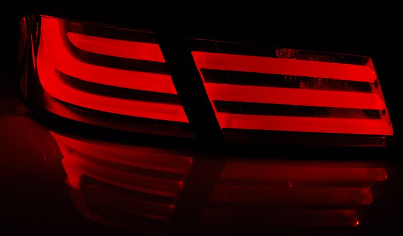 Zadné svetlá BMW F10 10-13 LED BAR Red White – náhľad 4