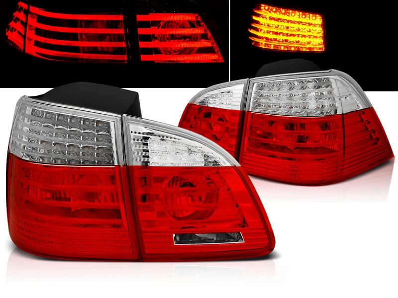 Zadné svetlá BMW E61 04-07 Touring LED Red White
