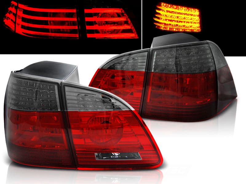 Zadné svetlá BMW E61 04-07 Touring LED Red Smoke