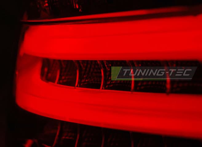 Zadné svetlá BMW E92 06-10 LED BAR Red White – náhľad 3
