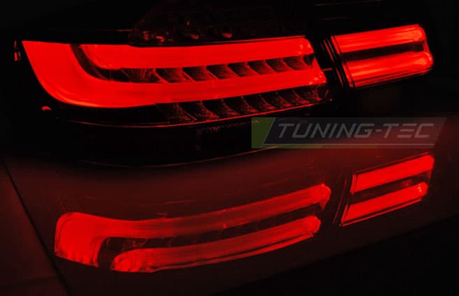 Zadné svetlá BMW E92 06-10 LED BAR Red White – náhľad 4