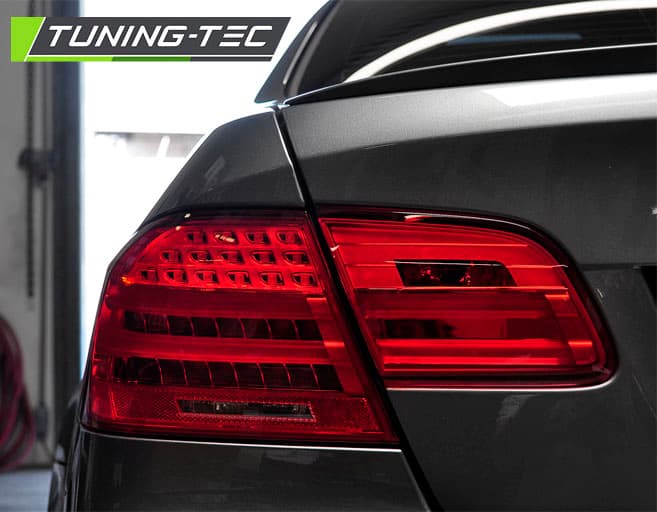 Zadné svetlá BMW E92 06-10 LED BAR Red Smoke – náhľad 2