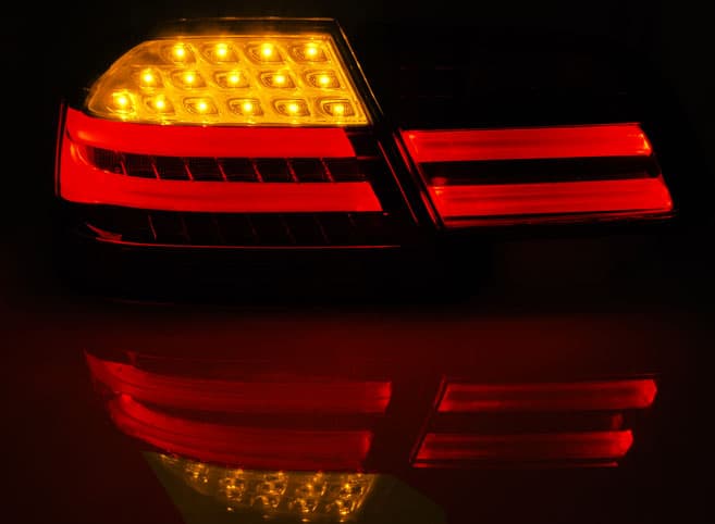 Zadné svetlá BMW E92 06-10 LED BAR Red Smoke – náhľad 4