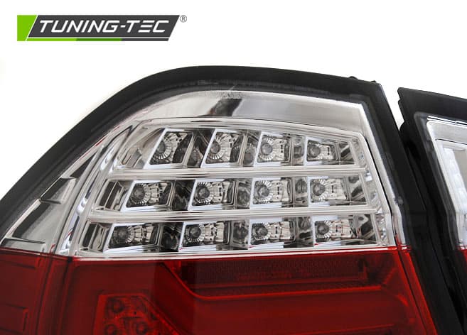 Zadné svetlá BMW E90 05-08 LED BAR Red White – náhľad 3